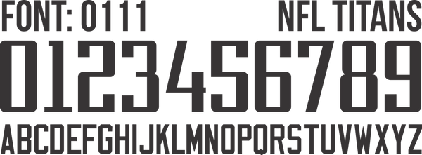 FONT NFL 0111