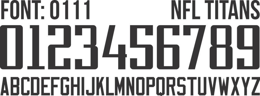 FONT NFL 0111