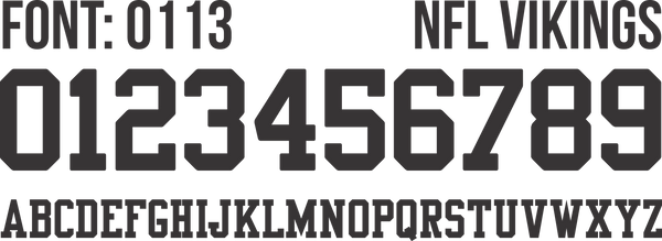 FONT NFL 0113