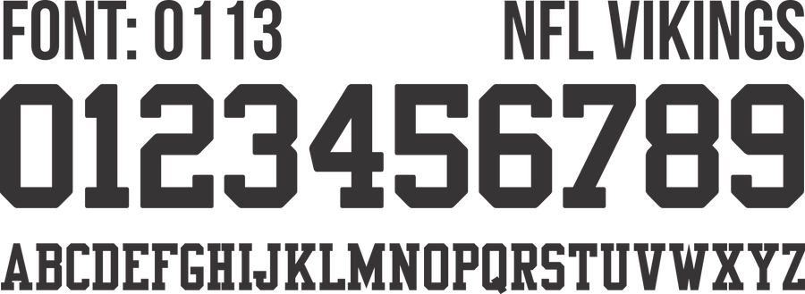 FONT NFL 0113