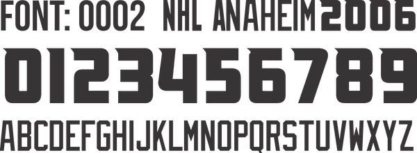 FONT NHL 0002
