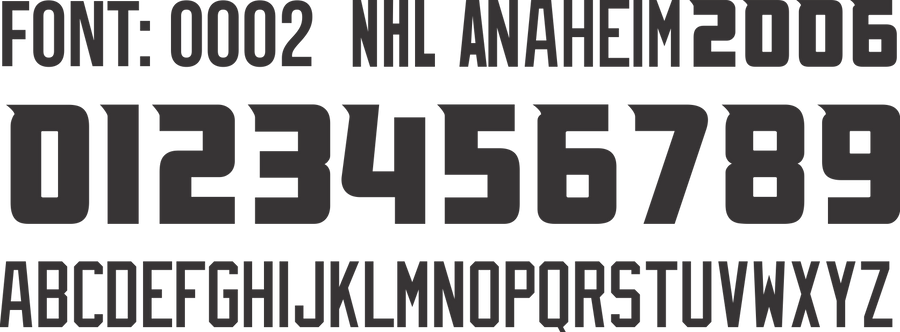 FONT NHL 0002