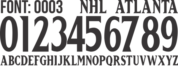 FONT NHL 0003