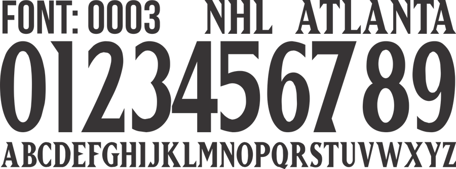 FONT NHL 0003