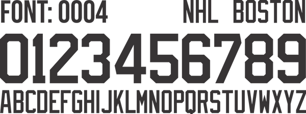 FONT NHL 0004