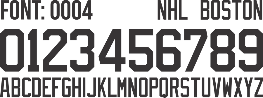 FONT NHL 0004