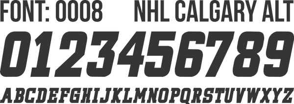 FONT NHL 0008