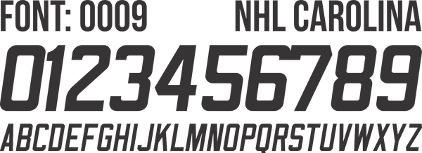 FONT NHL 0009