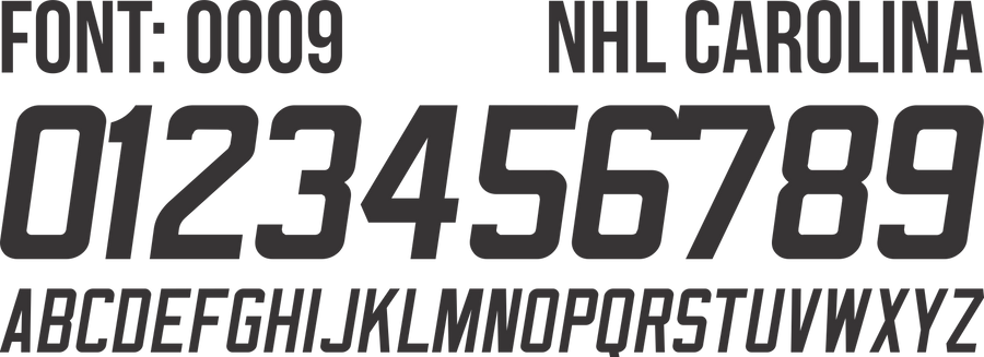 FONT NHL 0009
