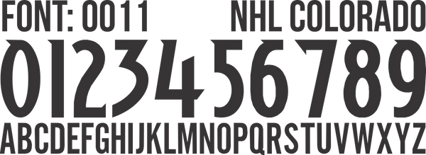 FONT NHL 0011