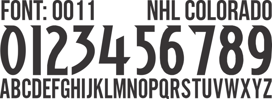FONT NHL 0011