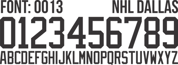 FONT NHL 0013