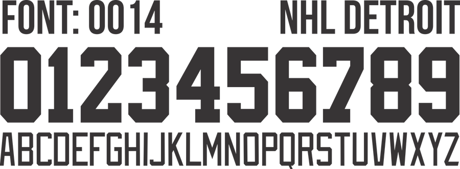 FONT NHL 0014