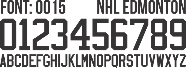 FONT NHL 0015