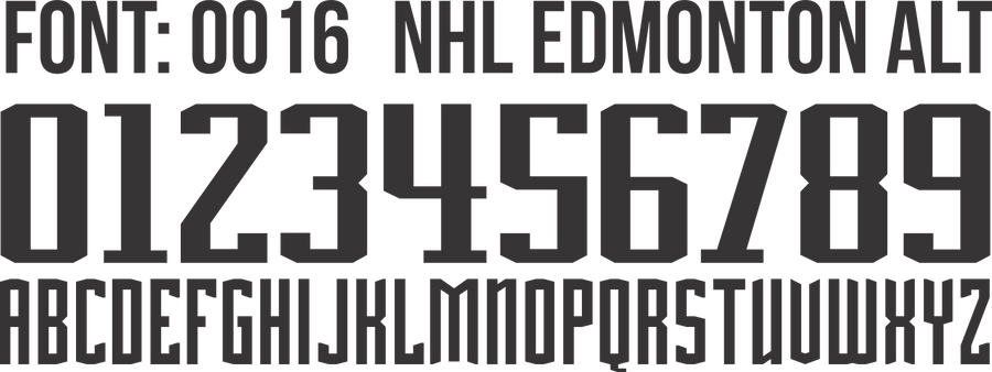 FONT NHL 0016