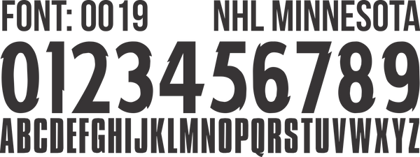 FONT NHL 0019