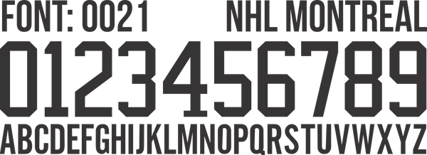 FONT NHL 0021