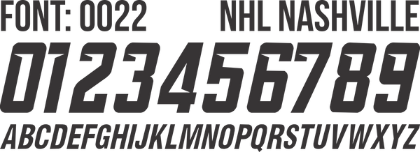 FONT NHL 0022