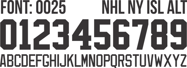 FONT NHL 0025