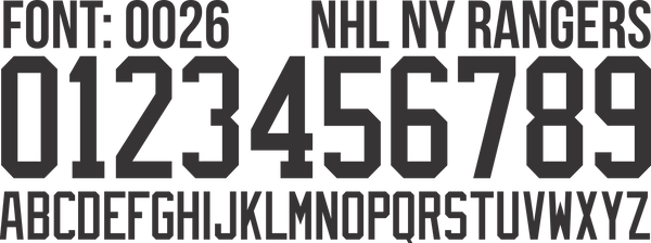 FONT NHL 0026