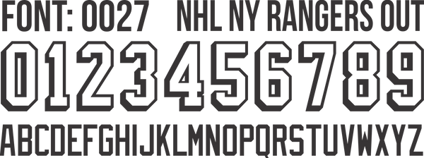 FONT NHL 0027
