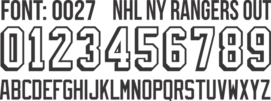 FONT NHL 0027