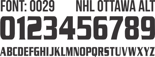 FONT NHL 0029