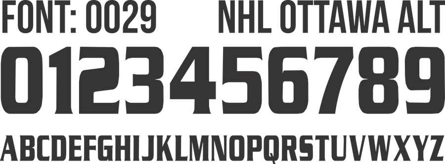 FONT NHL 0029