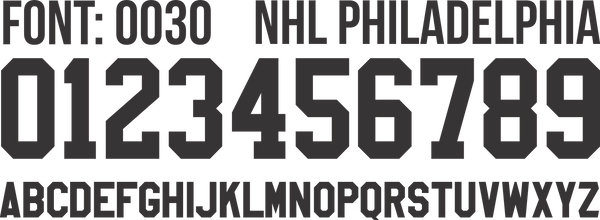 FONT NHL 0030