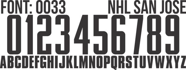 FONT NHL 0033
