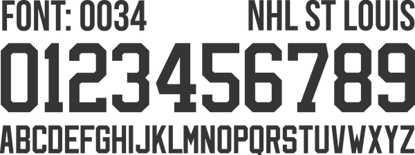 FONT NHL 0034
