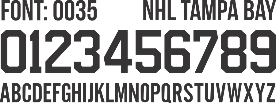 FONT NHL 0035