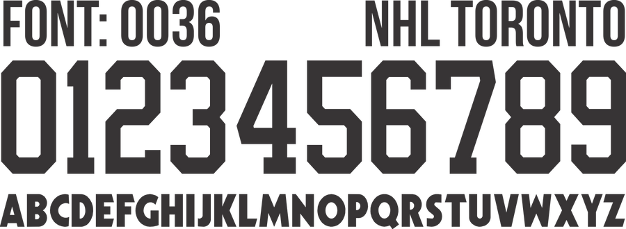 FONT NHL 0036