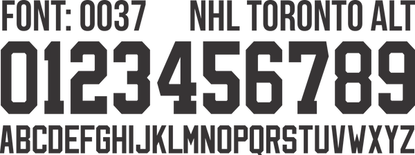 FONT NHL 0037