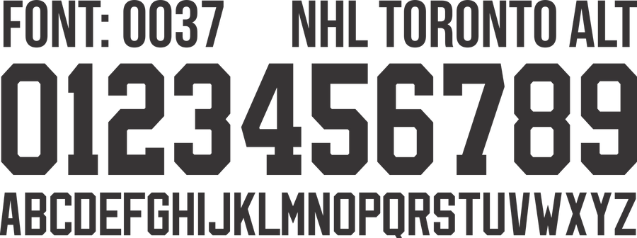 FONT NHL 0037