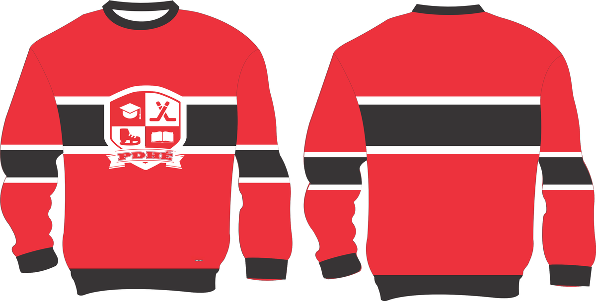 Crewneck Sublimé Version Rouge