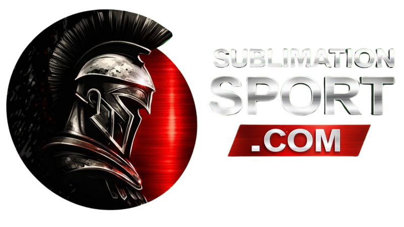 Logo with a helmet design and 'Sublimation Sport .com' text on a white background